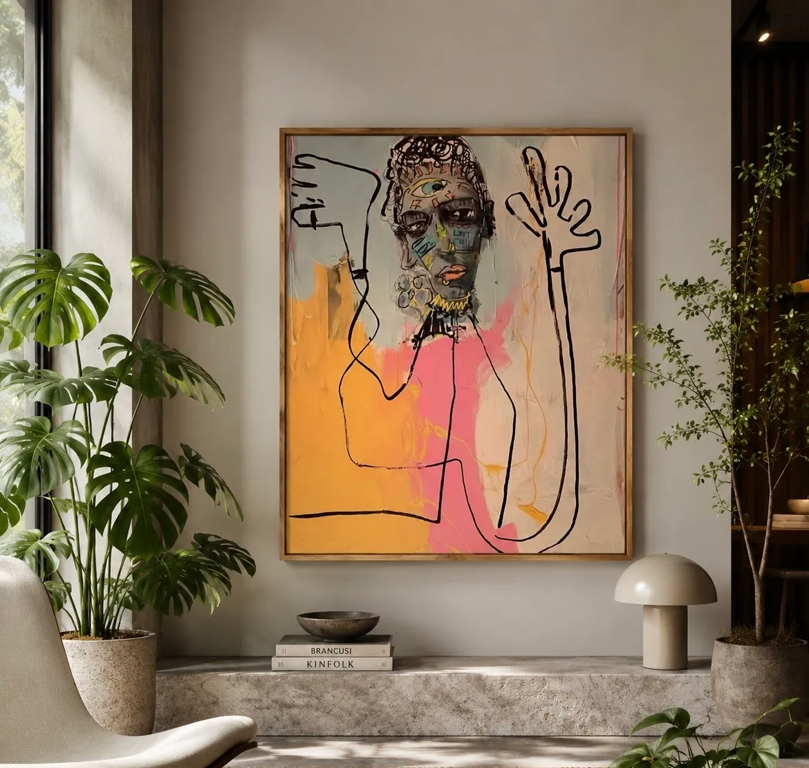 Painting titled Figure, Standing