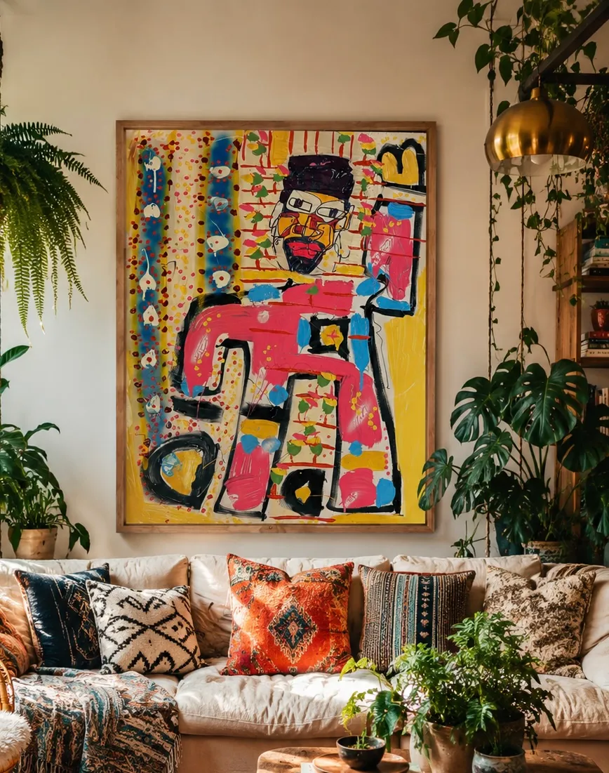 Painting titled Bohemian Sovereign