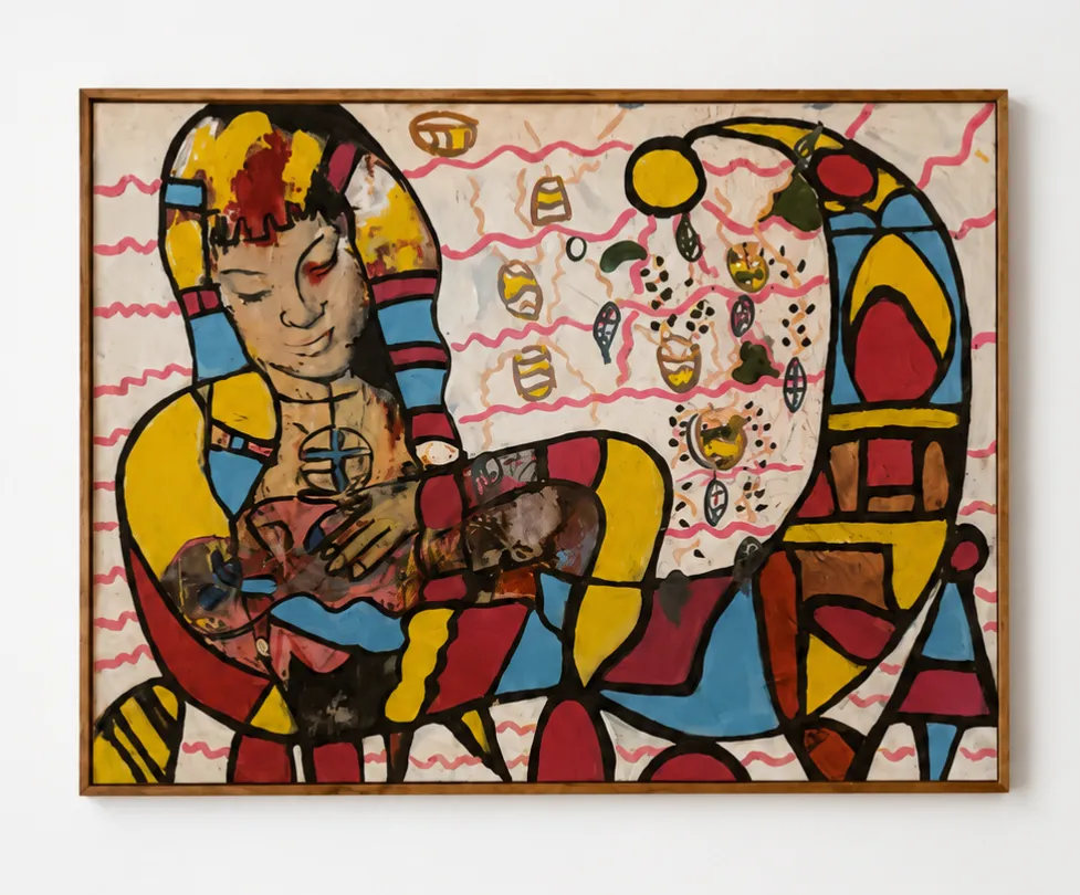 Reclining Muse — view 2