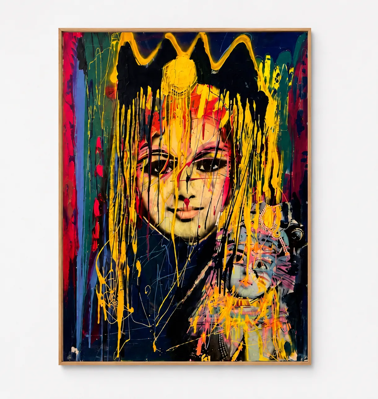 Golden Veil Portrait — view 2