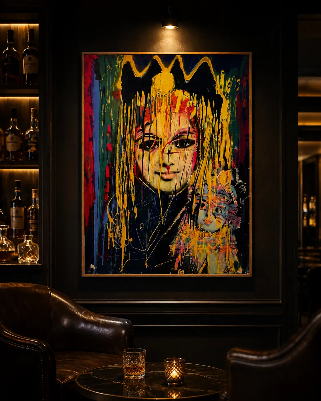 Golden Veil Portrait — view 1